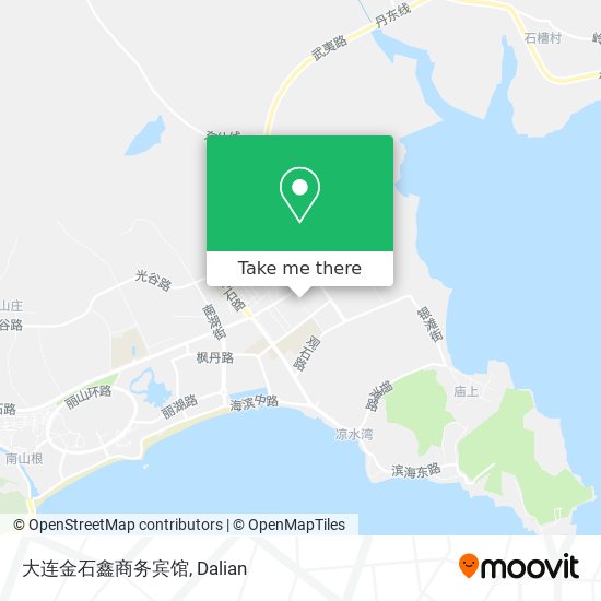 大连金石鑫商务宾馆 map