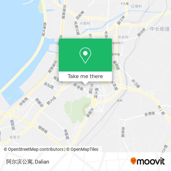 阿尔滨公寓 map