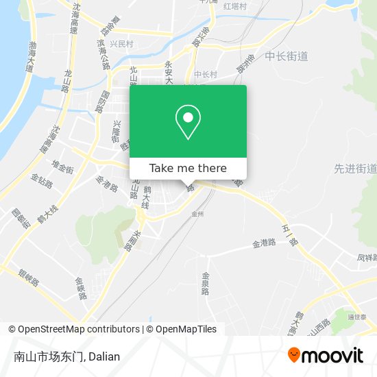 南山市场东门 map