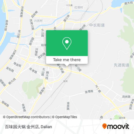 百味园火锅 金州店 map
