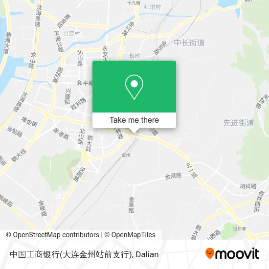 中国工商银行(大连金州站前支行) map