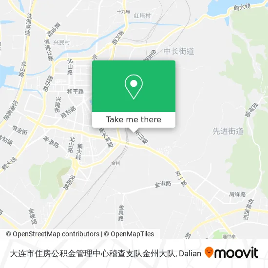 大连市住房公积金管理中心稽查支队金州大队 map