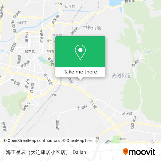 海王星辰（大连康居小区店） map