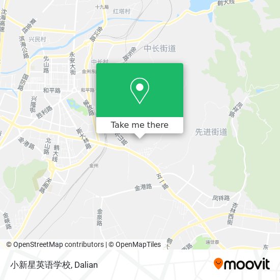 小新星英语学校 map