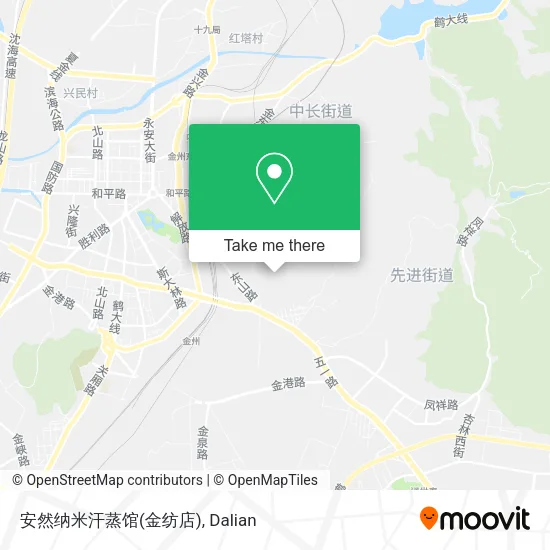 安然纳米汗蒸馆(金纺店) map