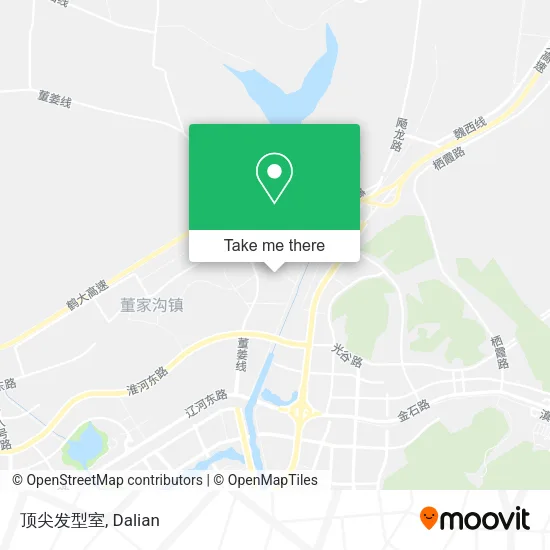 顶尖发型室 map