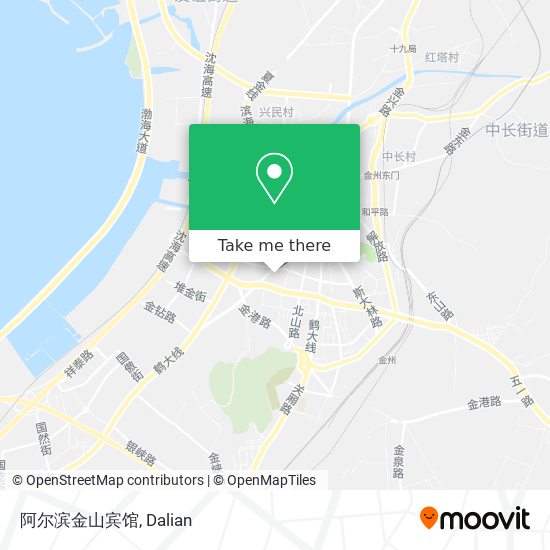 阿尔滨金山宾馆 map