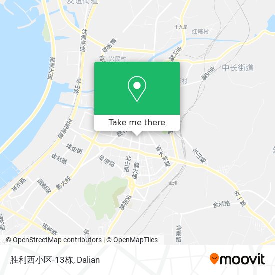胜利西小区-13栋 map