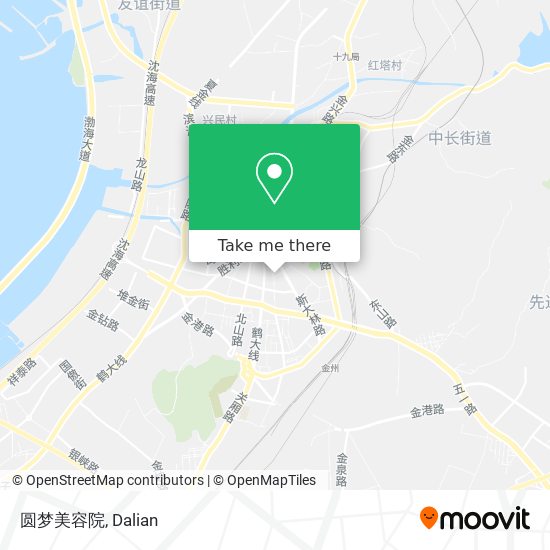 圆梦美容院 map