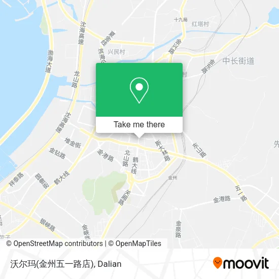 沃尔玛(金州五一路店) map
