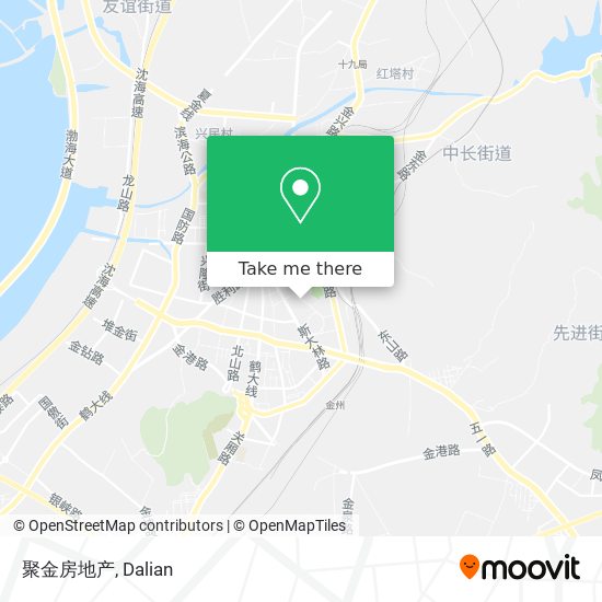 聚金房地产 map