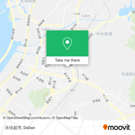 乐佳超市 map