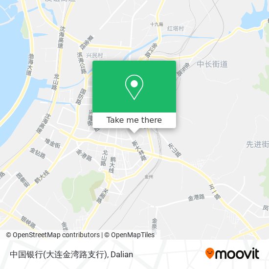 中国银行(大连金湾路支行) map