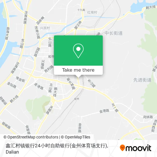 鑫汇村镇银行24小时自助银行(金州体育场支行) map