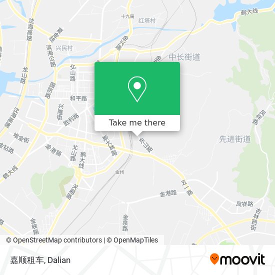 嘉顺租车 map
