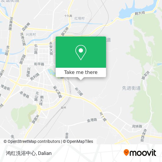 鸿红洗浴中心 map