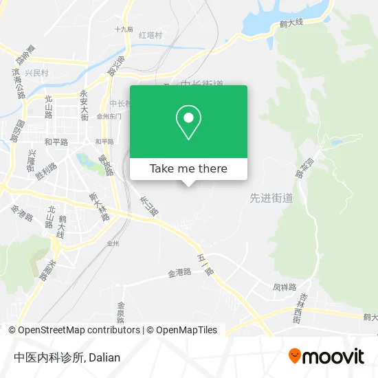 中医内科诊所 map