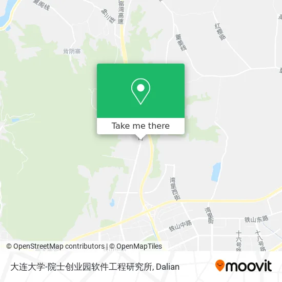 大连大学-院士创业园软件工程研究所 map