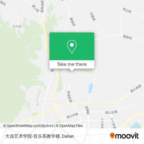 大连艺术学院-音乐系教学楼 map
