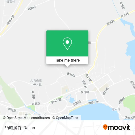 纳帕溪谷 map