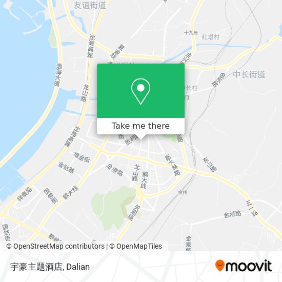 宇豪主题酒店 map