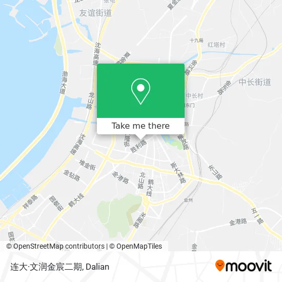 连大·文润金宸二期 map