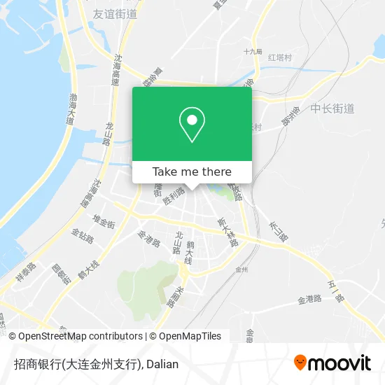 招商银行(大连金州支行) map