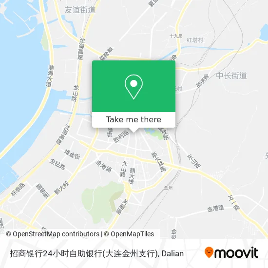 招商银行24小时自助银行(大连金州支行) map