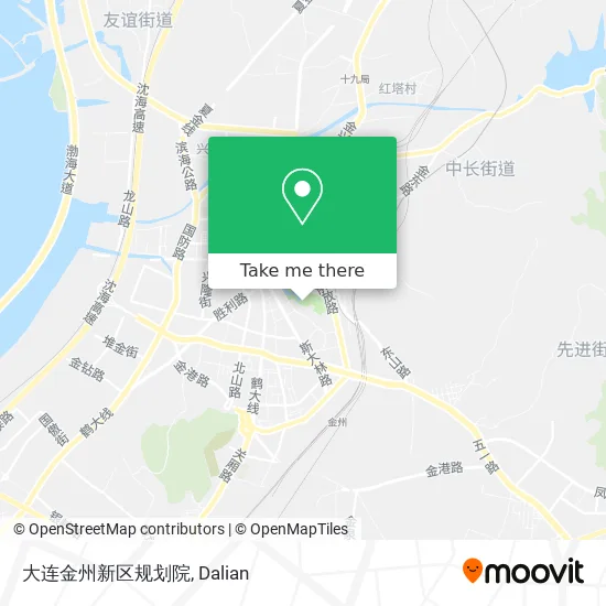 大连金州新区规划院 map
