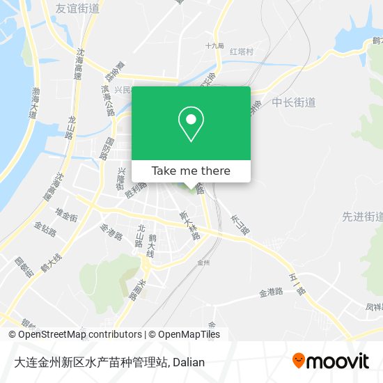 大连金州新区水产苗种管理站 map