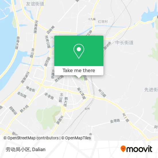 劳动局小区 map