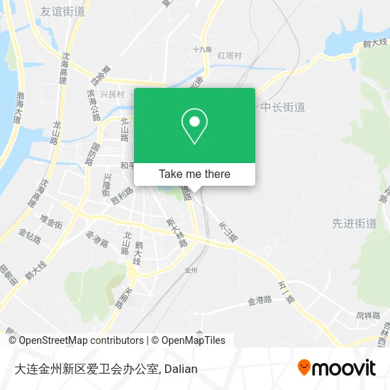 大连金州新区爱卫会办公室 map
