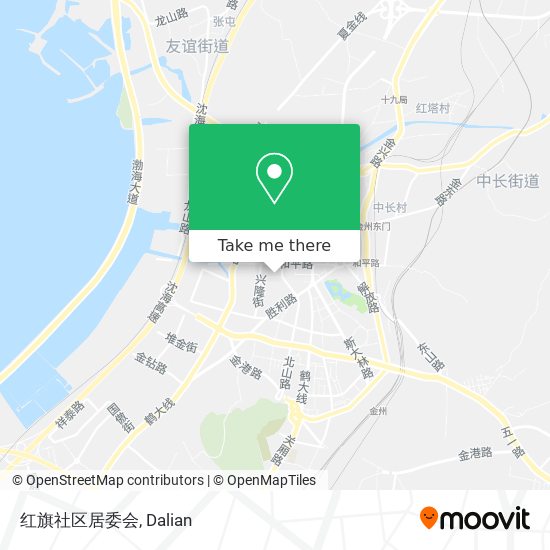 红旗社区居委会 map