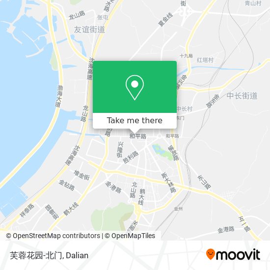 芙蓉花园-北门 map