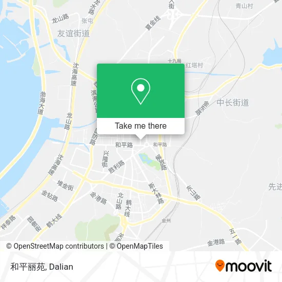 和平丽苑 map