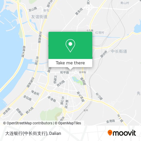 大连银行(中长街支行) map