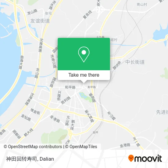 神田回转寿司 map