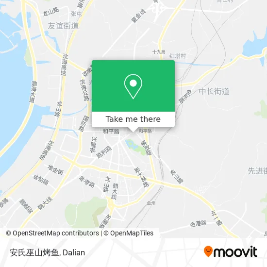 安氏巫山烤鱼 map