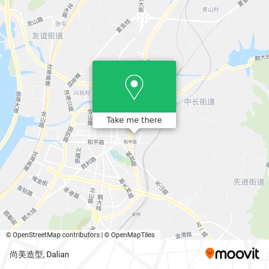 尚美造型 map