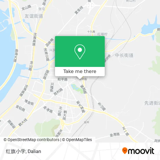 红旗小学 map