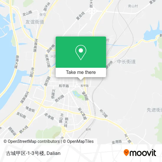 古城甲区-1-3号楼 map