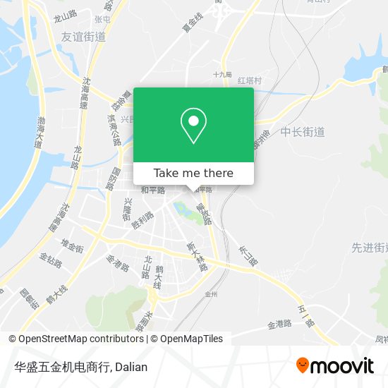 华盛五金机电商行 map