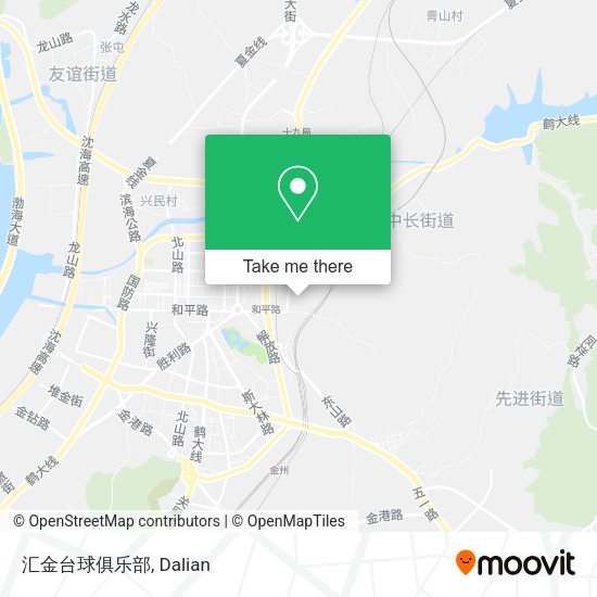 汇金台球俱乐部 map