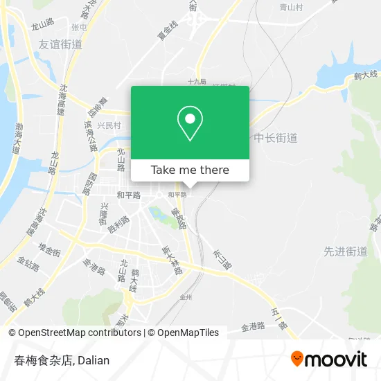 春梅食杂店 map