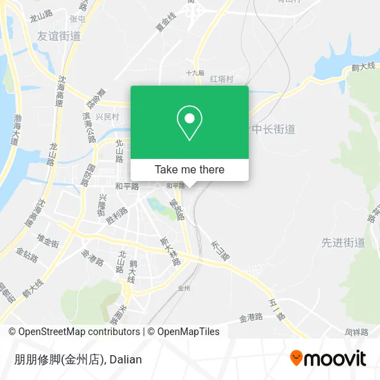 朋朋修脚(金州店) map