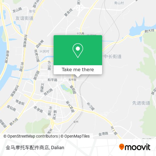金马摩托车配件商店 map