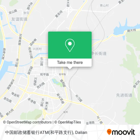 中国邮政储蓄银行ATM(和平路支行) map