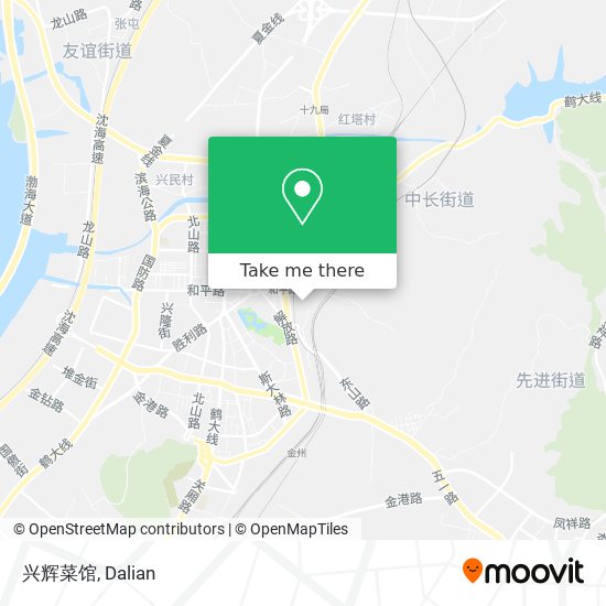 兴辉菜馆 map