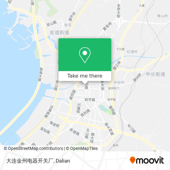 大连金州电器开关厂 map