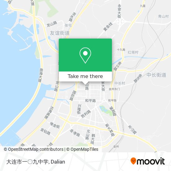 大连市一〇九中学 map